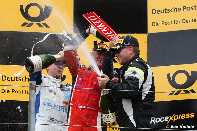 Super Car Challenge podium Kohler en Kuijer